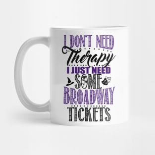 Broadway Tickets Mug